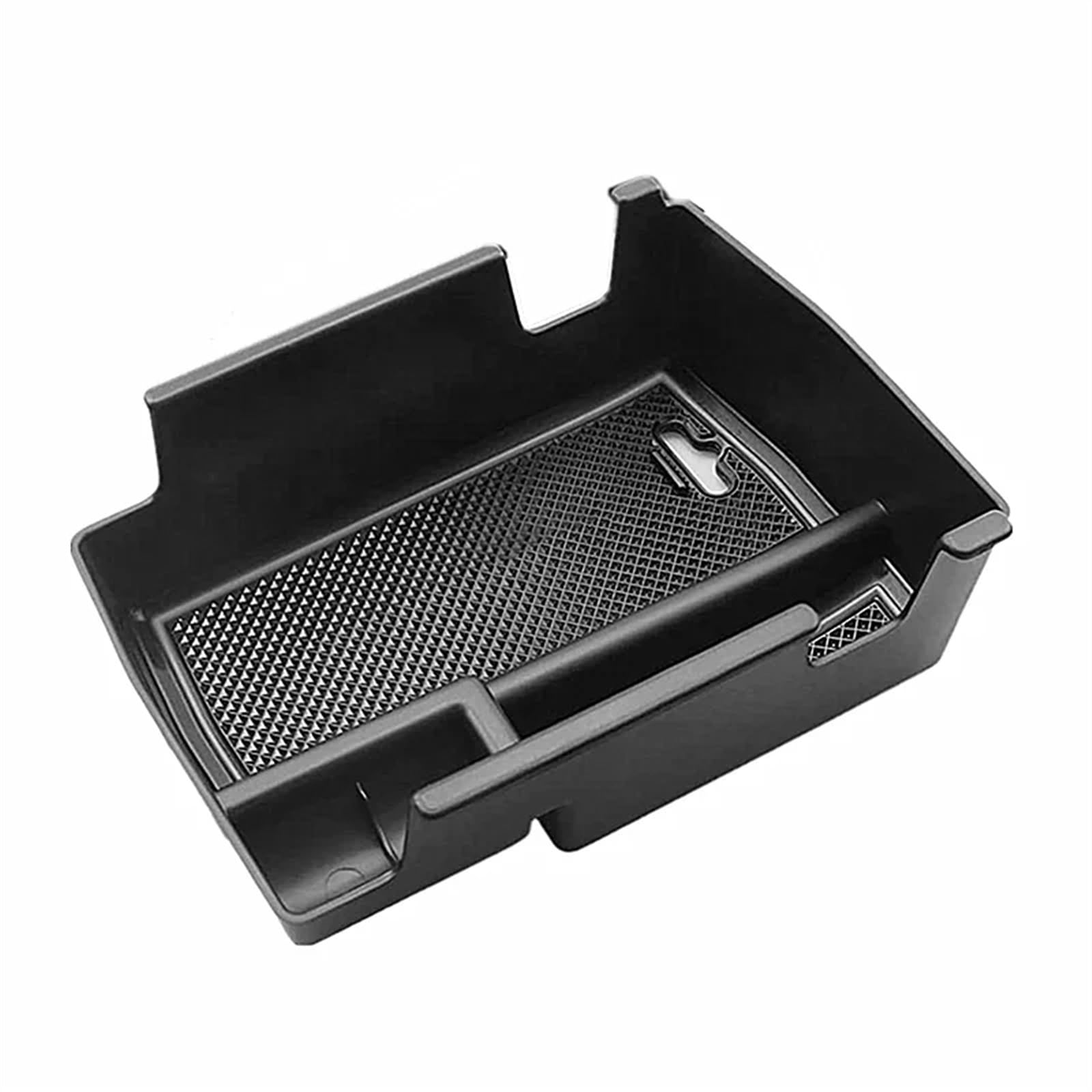 DSEQOPHH Mittelkonsole Ablageschale Kompatibel Mit Jeep Für Compass 2021 2022 2023 Auto-Armlehnen-Aufbewahrungsbox Mittelkonsolen-Organizer Ablagebehälter Innenausstattung(Black) von DSEQOPHH