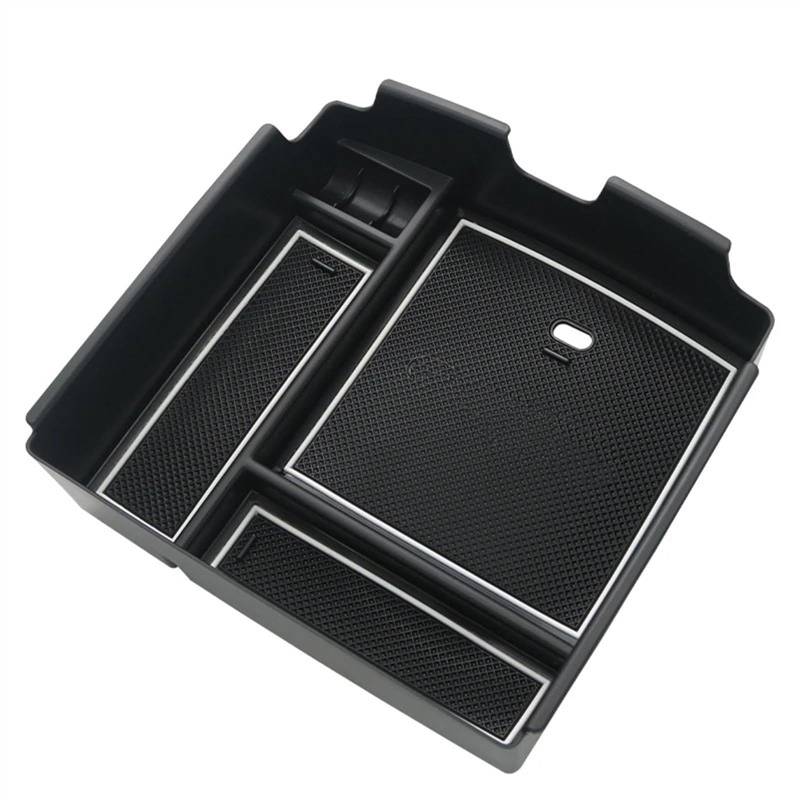 DSEQOPHH Mittelkonsole Ablageschale Kompatibel Mit Kia Für Carnival Für Sedona KA4 2020 2021 2022 2023 Auto-Mittelarmlehnenbox Aufbewahrungsbox Für Die Mittelkonsole Organizer Zubehör von DSEQOPHH