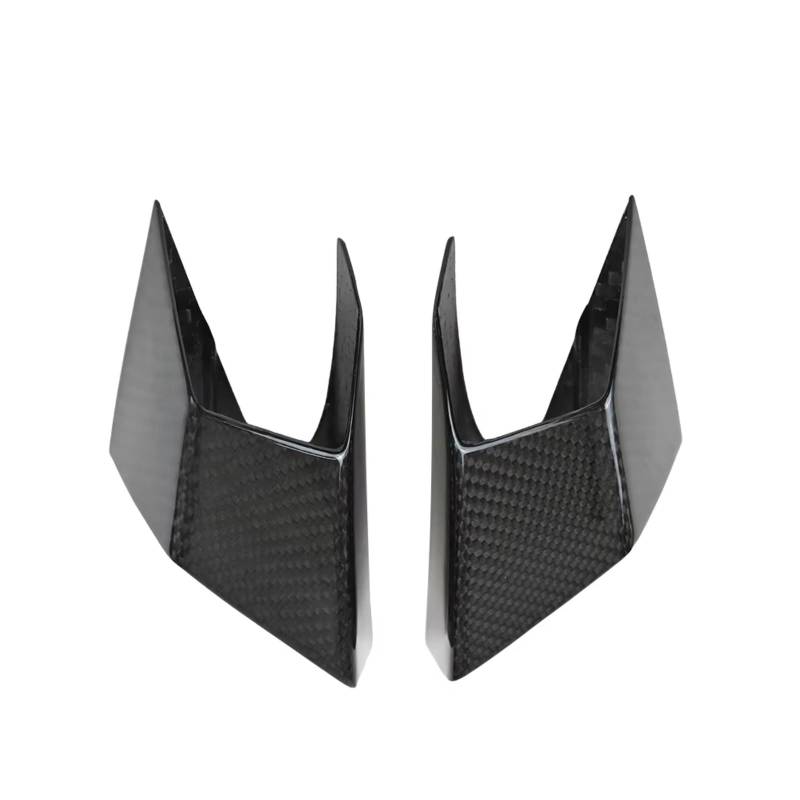 DSEQOPHH Motorrad Spiegel Wings Für CBR650R Für CBR500R 2019 2020 2021 2022 2023 2024 Motorrad Front Verkleidung Winglets Seite Flügel Shell Seite Spoiler Abdeckung Schutz von DSEQOPHH
