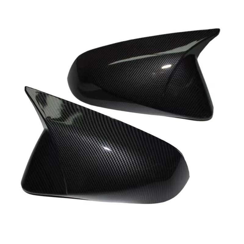 DSEQOPHH Rückspiegelgehäuse Kompatibel Mit Lexus Für NX 200 200t 300 300h 2014 2015 2016 2017 2018 2019 Carbonfaser-Spiegelabdeckkappen Autoteilezubehör(Carbon Fiber Pattern) von DSEQOPHH