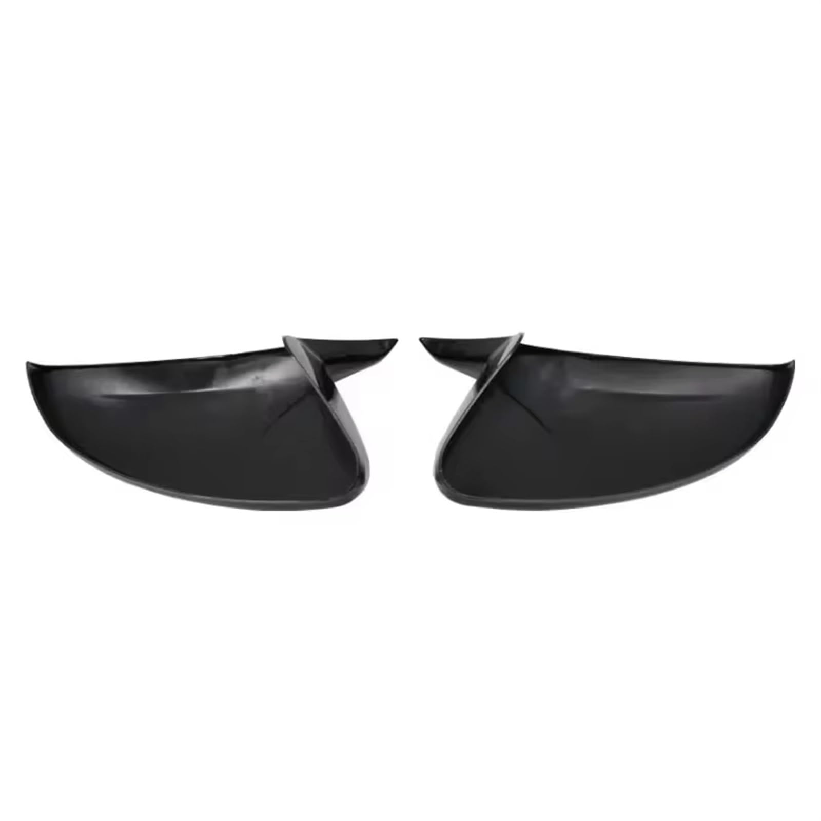 DSEQOPHH Rückspiegelgehäuse Kompatibel Mit Peugeot Für 508 2019 2020 2021 2022 Seitenrückspiegelkappe Für Außenspiegelabdeckung Autozubehör Autoteile(Bright Black) von DSEQOPHH