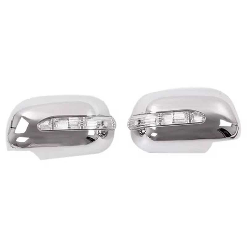 DSEQOPHH Rückspiegelgehäuse Kompatibel Mit Toyota Für HILUX Für VIGO 2006 2007 2008 2009-2014 Auto-Rückspiegelabdeckung Rückspiegel Mit Beleuchtetem Seitenspiegel Mit Blinker von DSEQOPHH
