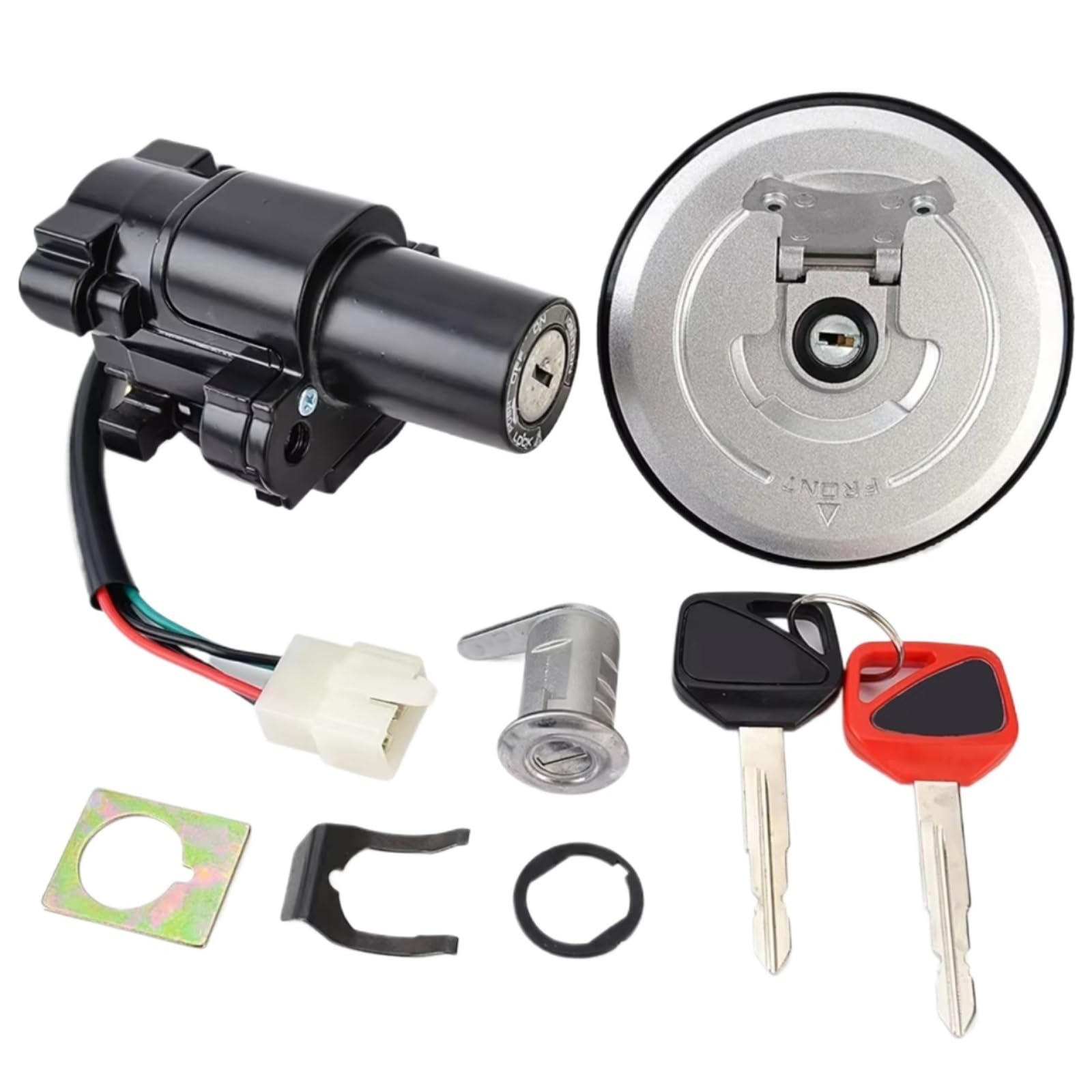 DSEQOPHH Tankdeckel Schalter Schlüssel Für CB600F Für CB600F2Y Für Hornet S 600 2000-2002 Für CB250 Für Hornet 250 2000-2002 Für CB250 Für Hornet 250 2003-2007 Zündschalter Für Sitzschloss DSEQOPHH Tankdeckel Schalter Schlüssel Für CB600F Für CB600F2Y Für Hornet S 600 2000-2002 Für CB250 Für Hornet 250 2000-2002 Für CB250 Für Hornet 250 2003-2007 Zündschalter Für Sitzschloss von DSEQOPHH