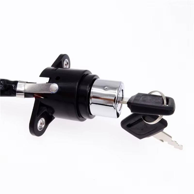 DSEQOPHH Tankdeckel Schalter Schlüssel Für CM450A Hondamatic 1982 1983 Für CM450C Für Custom 1981 1982 Motorrad Zündung Start Schalter Schlüssel Sperren Mit Draht Steckschlüssel Montage von DSEQOPHH