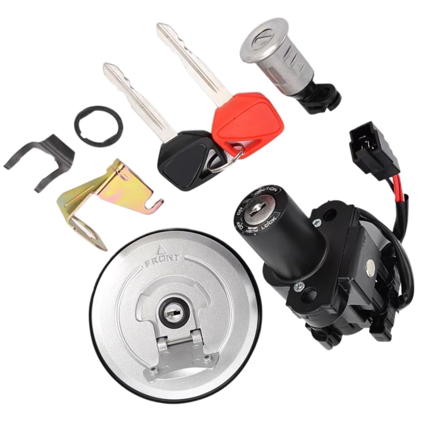 DSEQOPHH Tankdeckel Schalter Schlüssel Für Cbr250r Tricolor 2014 2015 2016 Für Cbr250r Abs Repsol 2014 2015 2016 Motorrad Zündschloss Für Tankdeckel Sitz Schloss Set DSEQOPHH Tankdeckel Schalter Schlüssel Für Cbr250r Tricolor 2014 2015 2016 Für Cbr250r Abs Repsol 2014 2015 2016 Motorrad Zündschloss Für Tankdeckel Sitz Schloss Set von DSEQOPHH