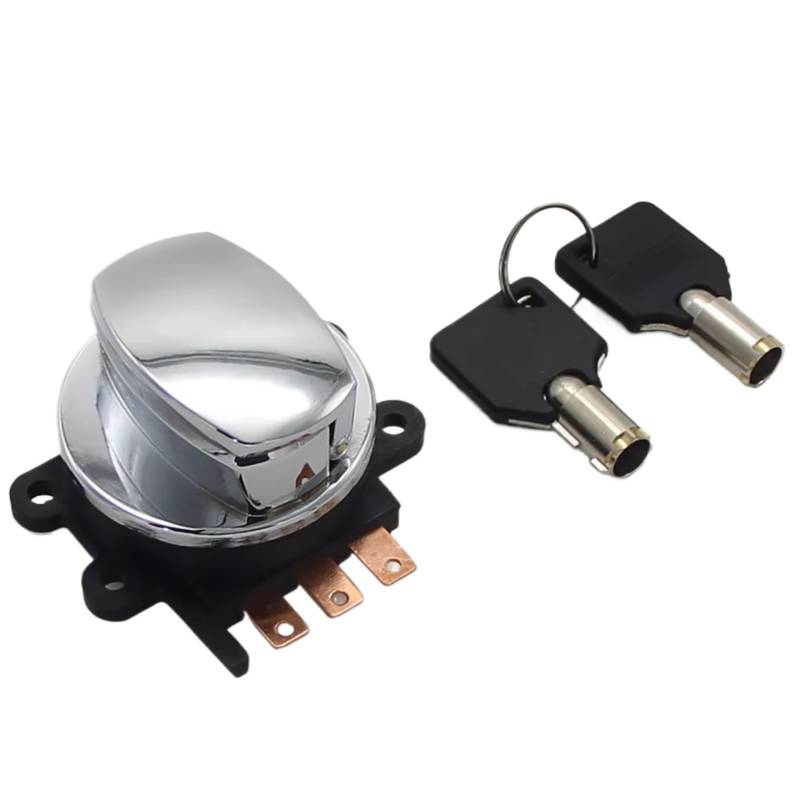 DSEQOPHH Tankdeckel Schalter Schlüssel Für Flhrc Road King 2002-2005/2007-2013 Für Flhrci Road King 1998-2006 Zündung Start Schalter Lock Schlüssel Set Motorrad Zubehör von DSEQOPHH