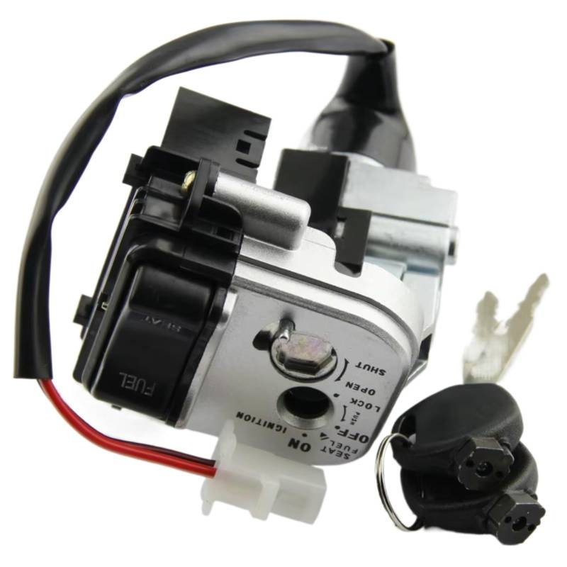 DSEQOPHH Tankdeckel Schalter Schlüssel Für PCX125 2012 2013 Für PCX150 2013 Motorrad Zündschloss Kit Montage Für Tankdeckel Tank Abdeckung Mit 2 Schlüssel von DSEQOPHH