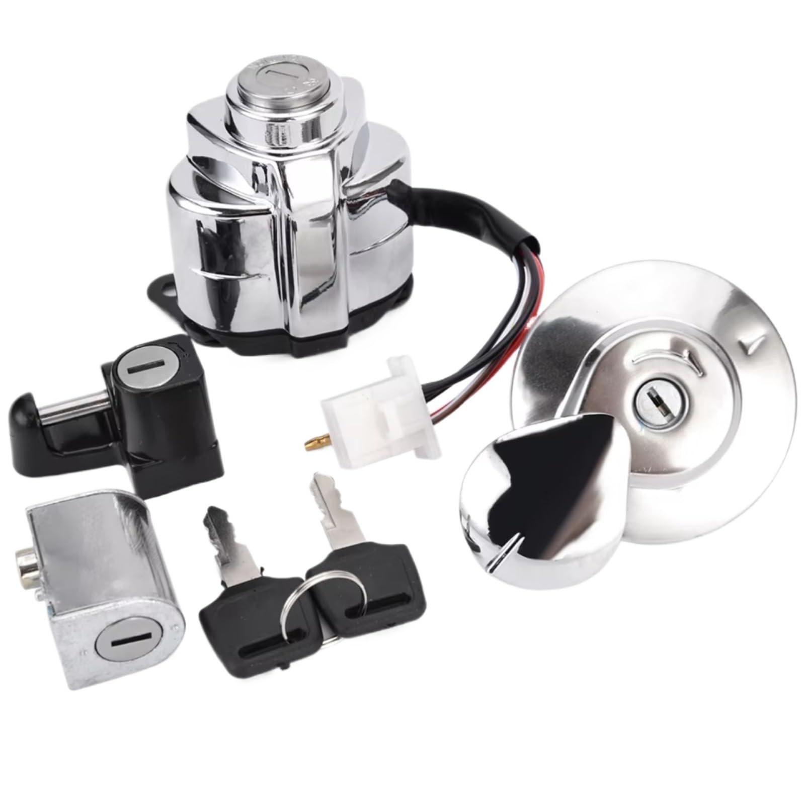 DSEQOPHH Tankdeckel Schalter Schlüssel Für VT250 Für Magna 250 1995-1997 Für Steed 400 1992-1998 Motorrad Zündschloss Für Tankdeckel Schloss Schlüssel Kit Motorrad Zubehör DSEQOPHH Tankdeckel Schalter Schlüssel Für VT250 Für Magna 250 1995-1997 Für Steed 400 1992-1998 Motorrad Zündschloss Für Tankdeckel Schloss Schlüssel Kit Motorrad Zubehör von DSEQOPHH