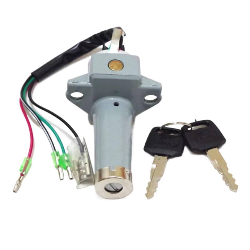 DSEQOPHH Tankdeckel Schalter Schlüssel Für Wuyang Für WY125 Für CGL125 Für STORM125 Für FT150 Für BROS200 Für 125cc-250cc Motor Start Zündschloss Schlüssel Motorrad Schlösser von DSEQOPHH