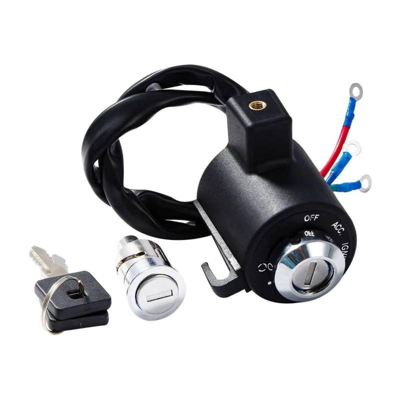 DSEQOPHH Tankdeckel Schalter Schlüssel Für XL883 Für Sportster 883 1995 1996 1997 1998 1999 2000 2001 2002 2003 Gasabdeckung Mit Schlüssel Motorrad Zündschalter Und Tankdeckel Schloss Schlüssel Set von DSEQOPHH
