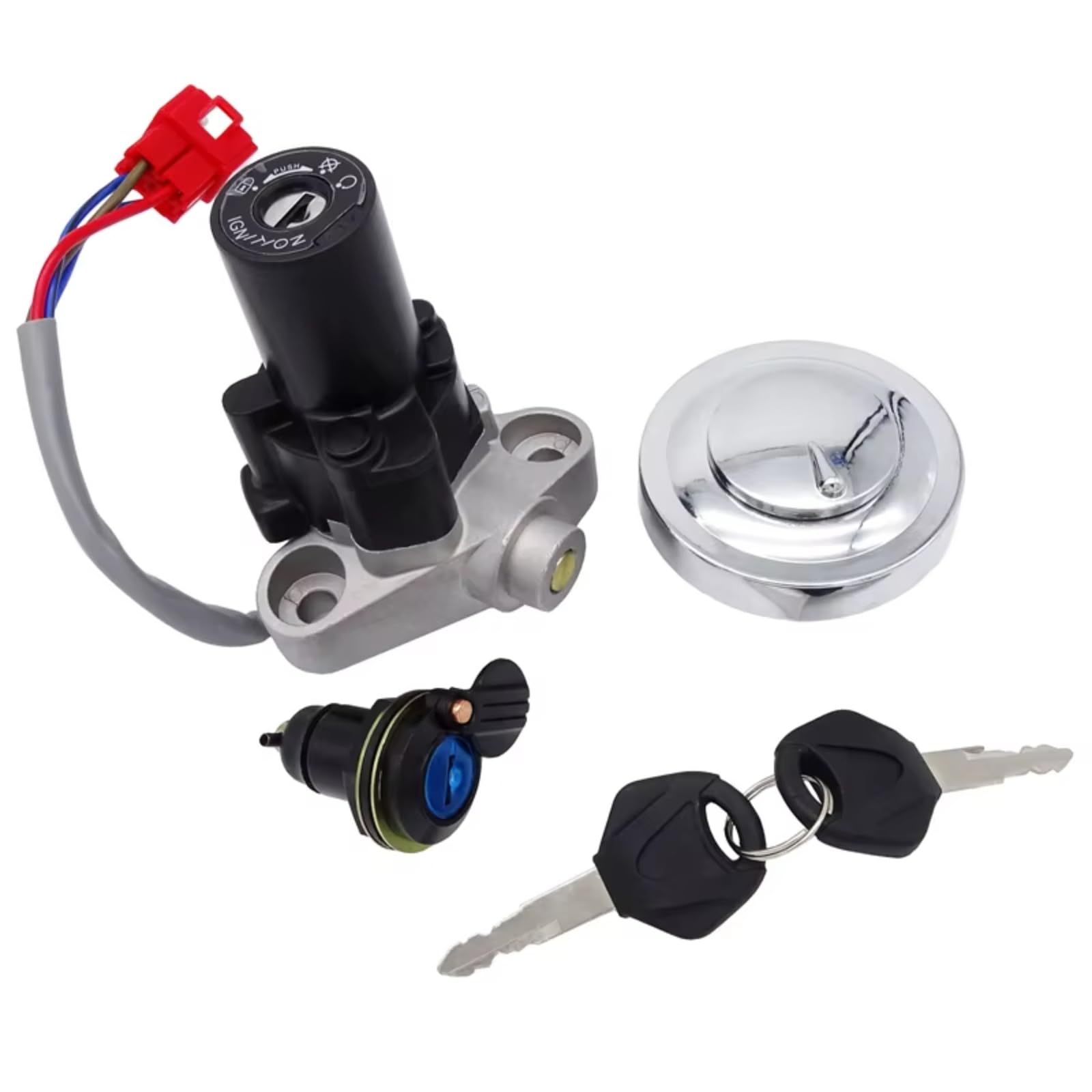 DSEQOPHH Tankdeckel Schalter Schlüssel Für XVS400C Drag Star 1998 1999 2001-2008 Für XVS650 Drag Star 1997-2002 Für XVS650 Für V-Star Für Custom 1998-2017 Motorrad Zündschloss Sperren DSEQOPHH Tankdeckel Schalter Schlüssel Für XVS400C Drag Star 1998 1999 2001-2008 Für XVS650 Drag Star 1997-2002 Für XVS650 Für V-Star Für Custom 1998-2017 Motorrad Zündschloss Sperren von DSEQOPHH