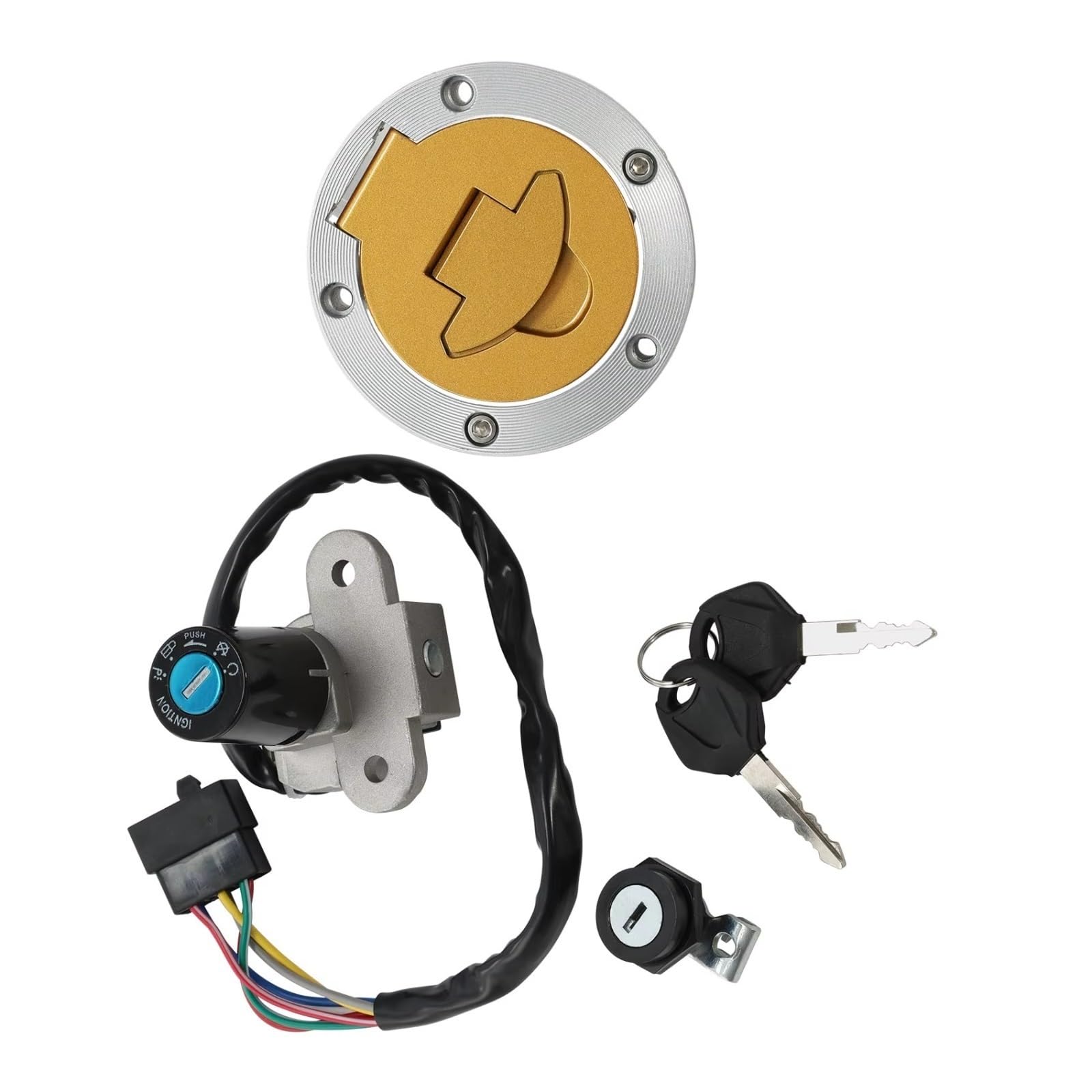 DSEQOPHH Tankdeckel Schalter Schlüssel Kompatibel Mit Ducati Für Monster 620 2003 Für Monster 750 1996-2002 Motorradzubehör Zündschlossschloss Für Tankdeckelschlüsselsatz DSEQOPHH Tankdeckel Schalter Schlüssel Kompatibel Mit Ducati Für Monster 620 2003 Für Monster 750 1996-2002 Motorradzubehör Zündschlossschloss Für Tankdeckelschlüsselsatz von DSEQOPHH