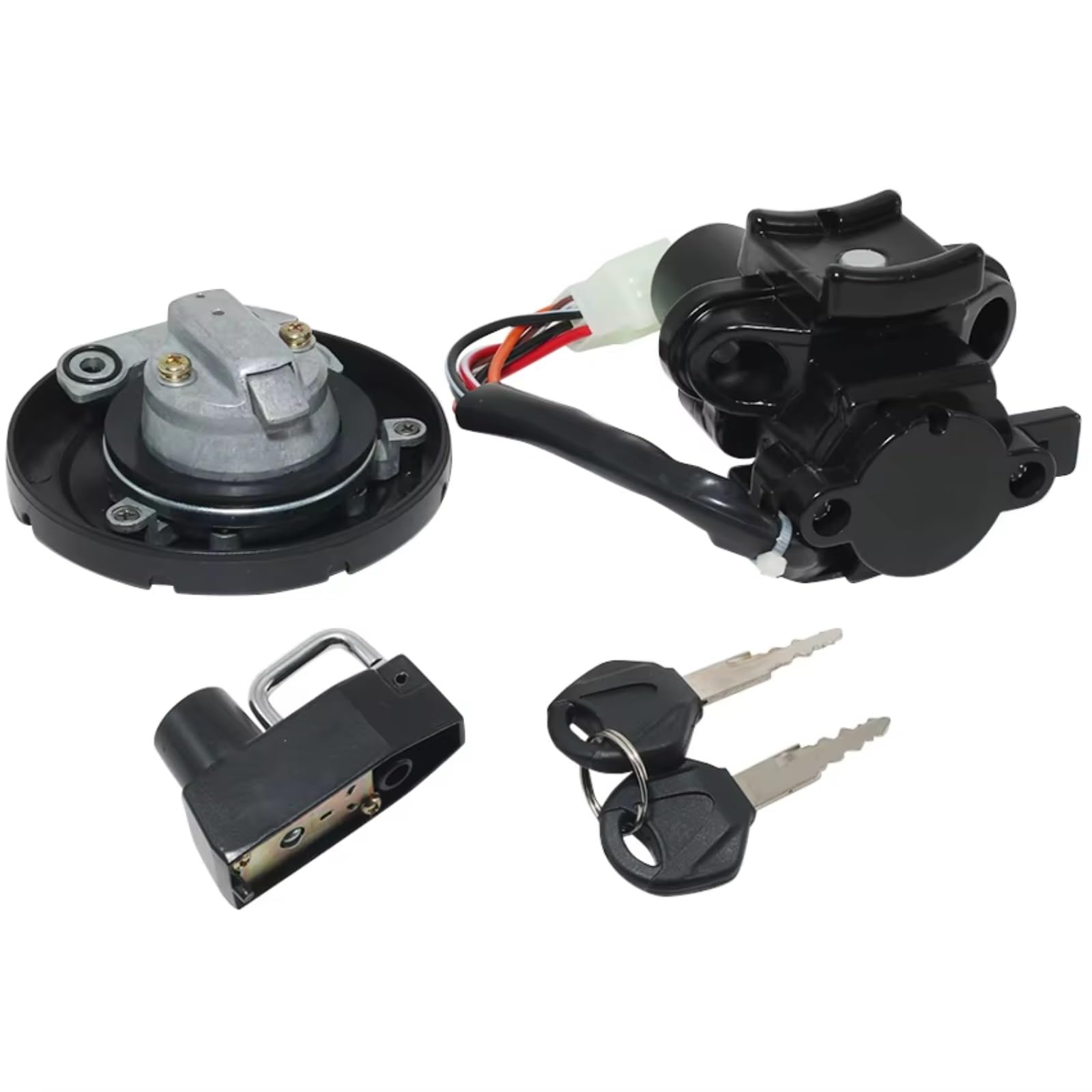 DSEQOPHH Tankdeckel Schalter Schlüssel Kompatibel Mit Für KLX250S 2009–2014 Für KLX250SF 2009–2010 Motorradkappe Für Sitzschloss-Zündschalter Mit Schlüsselsatz DSEQOPHH Tankdeckel Schalter Schlüssel Kompatibel Mit Für KLX250S 2009–2014 Für KLX250SF 2009–2010 Motorradkappe Für Sitzschloss-Zündschalter Mit Schlüsselsatz von DSEQOPHH