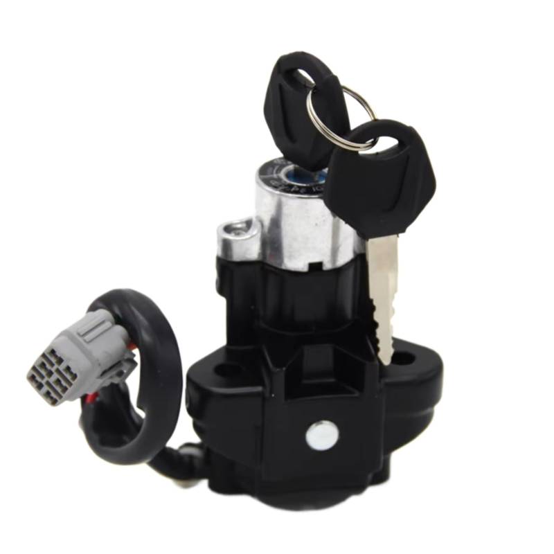 DSEQOPHH Tankdeckel Schalter Schlüssel Kompatibel Mit Suzuki Für GSF650 Für Bandit 650 2005–2012 Für GSF650S Für Bandit S 2005-2012 Motorrad Zündschlüssel Schalter Schlösser von DSEQOPHH