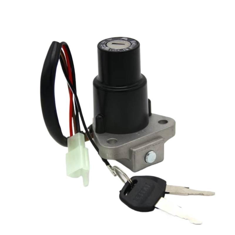 DSEQOPHH Tankdeckel Schalter Schlüssel Kompatibel Mit Yamaha Für DT125R 4BL 1991–1996 Für DT125RH BL 1997–1998 Für DT125RN 4BL 1997–1998 Motorrad-Zündschlüssel-Schalter-Sperrset von DSEQOPHH