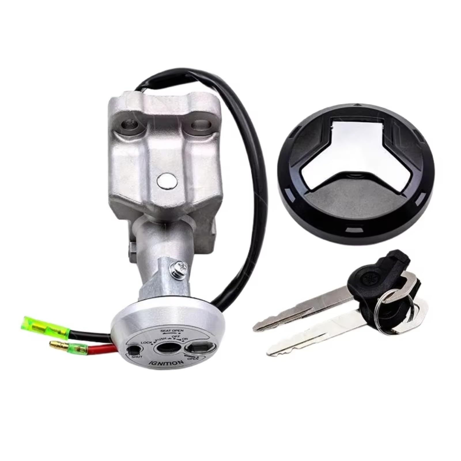 DSEQOPHH Tankdeckel Schalter Schlüssel Kompatibel Mit Yamaha Für Nmax 155 2015 2016 2017 2018 2019 Gasabdeckung Mit Schlüssel Motorrad-Zündschloss, Benzintank Tankdeckel DSEQOPHH Tankdeckel Schalter Schlüssel Kompatibel Mit Yamaha Für Nmax 155 2015 2016 2017 2018 2019 Gasabdeckung Mit Schlüssel Motorrad-Zündschloss, Benzintank Tankdeckel von DSEQOPHH