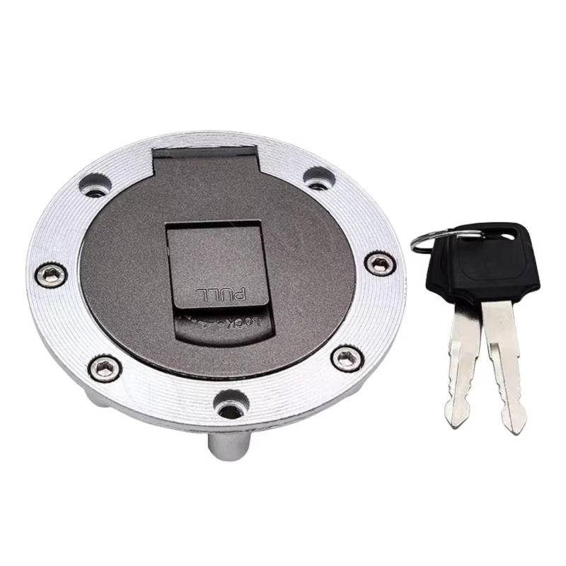 DSEQOPHH Tankdeckel Schalter Schlüssel Kompatibel Mit Yamaha Für XJR400 1996–2002 Für XJR1200 Für XJR1300 1994–1998 Motorrad-Tankdeckelabdeckung Sitz Zündschalter Startsperre(Fuel Tank Cover) von DSEQOPHH