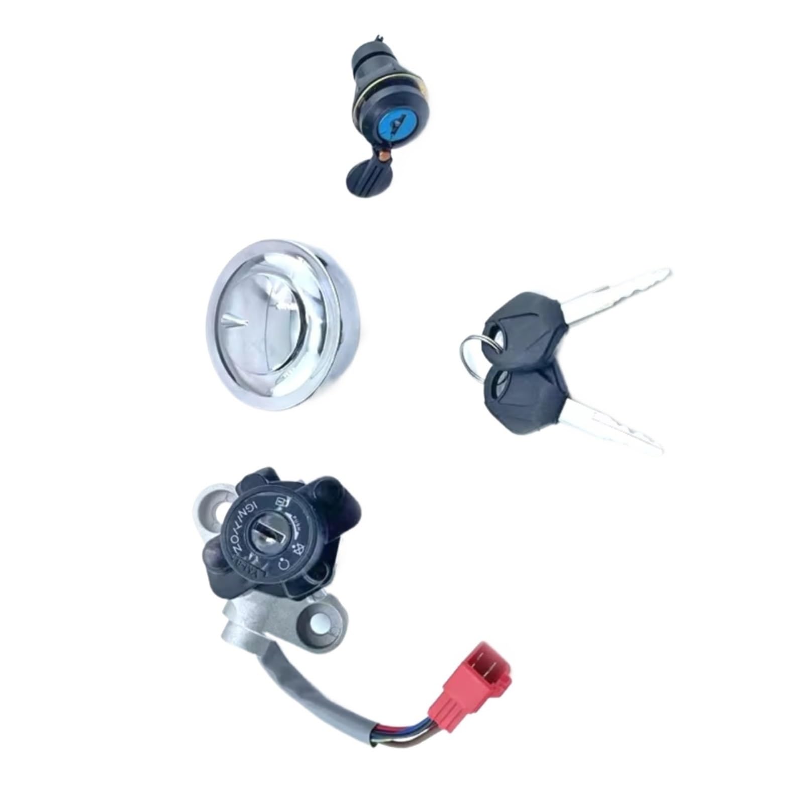 DSEQOPHH Tankdeckel Schalter Schlüssel Kompatibel Mit Yamaha Für XVS400 Drag Für Star 1996–2008 Für XVS400C Drag Für Star 1998–1999/2001–2008 Motorrad-Zündschloss DSEQOPHH Tankdeckel Schalter Schlüssel Kompatibel Mit Yamaha Für XVS400 Drag Für Star 1996–2008 Für XVS400C Drag Für Star 1998–1999/2001–2008 Motorrad-Zündschloss von DSEQOPHH