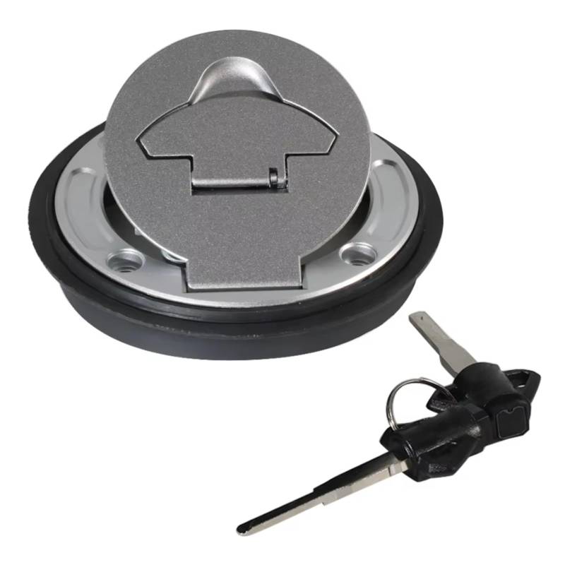 DSEQOPHH Tankdeckel Schalter Schlüssel Kompatibel Mit Yamaha Für YZF Für R25 2021 2022 2023 Für YZF Für R3 Für Monster 2021 Für MT-03 2023 Motorrad-Zündschloss Für Tankdeckel von DSEQOPHH