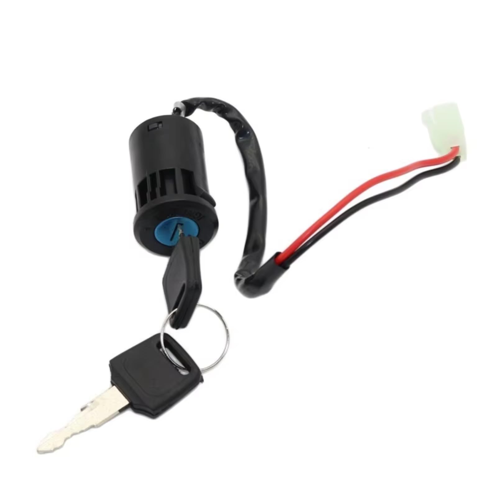 DSEQOPHH Tankdeckel Schalter Schlüssel Kompatibel Mit Yamaha Universal Motorrad Zündschalter Wasserdichtem Elektrischem Türschloss Elektrischem Start ATV-Schlüssel Motorradzubehör(1pcs) von DSEQOPHH