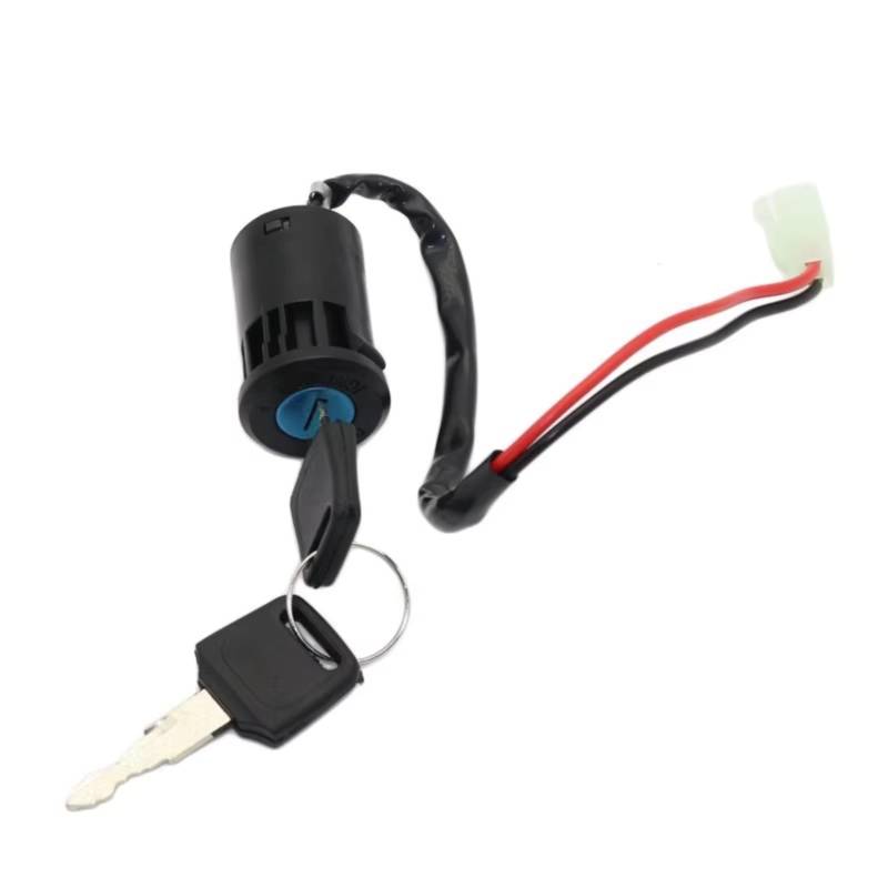 DSEQOPHH Tankdeckel Schalter Schlüssel Kompatibel Mit Yamaha Universal Motorrad Zündschalter Wasserdichtem Elektrischem Türschloss Elektrischem Start ATV-Schlüssel Motorradzubehör(1pcs) von DSEQOPHH