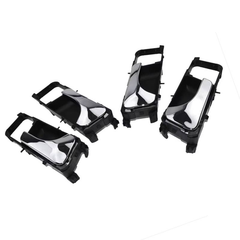 DSEQOPHH Türgriff Auto Kompatibel Mit Chevrolet Für Nubira Für Lacetti 2002 2003 2004 2005 2006 2007 2008 Auto Links Rechts Innentürgriffe Set 96548063 96548064 von DSEQOPHH