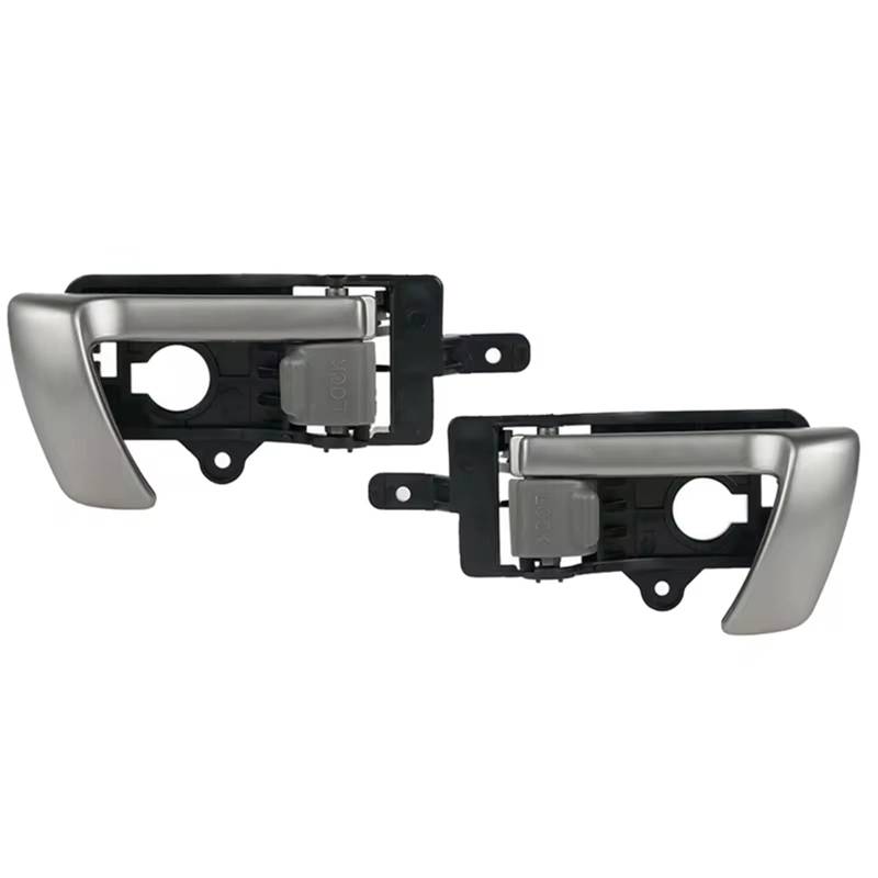DSEQOPHH Türgriff Auto Kompatibel Mit Hyundai Für Santa Fe 2007 2008 2009 2010 2011 2012. Innentürgriff Links Rechts Mit Grauem Knopf 82610-2B010 82620-2B010 von DSEQOPHH