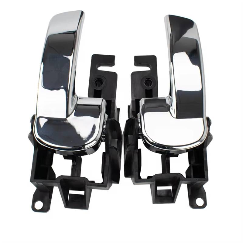 DSEQOPHH Türgriff Auto Kompatibel Mit Nissan Für Navara D40 2004-2014 1 Paar Auto-Innentürgriff Griffschloss Vorne Hinten Links Rechts 806704X02B 806714X02B von DSEQOPHH