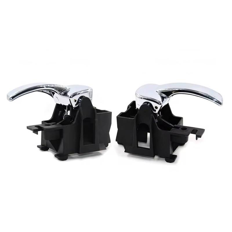 DSEQOPHH Türgriff Auto Kompatibel Mit Nissan Für Pathfinder R51 2004–2014 Vorne Hinten Links Rechts Auto-Innentürgriff Knopfschlossabdeckung 806714X02B 806704X02B(Front Pair) von DSEQOPHH