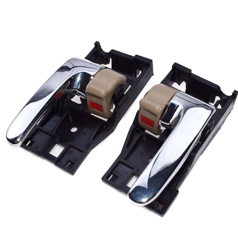 DSEQOPHH Türgriff Auto Kompatibel Mit Toyota Für Sequoia 2001 2002 2003 2004 2005 2006 2007 Auto-Innentürgriff Vorne Hinten Links Rechts 69205-AC010 69206-AC010(1 Pair) von DSEQOPHH