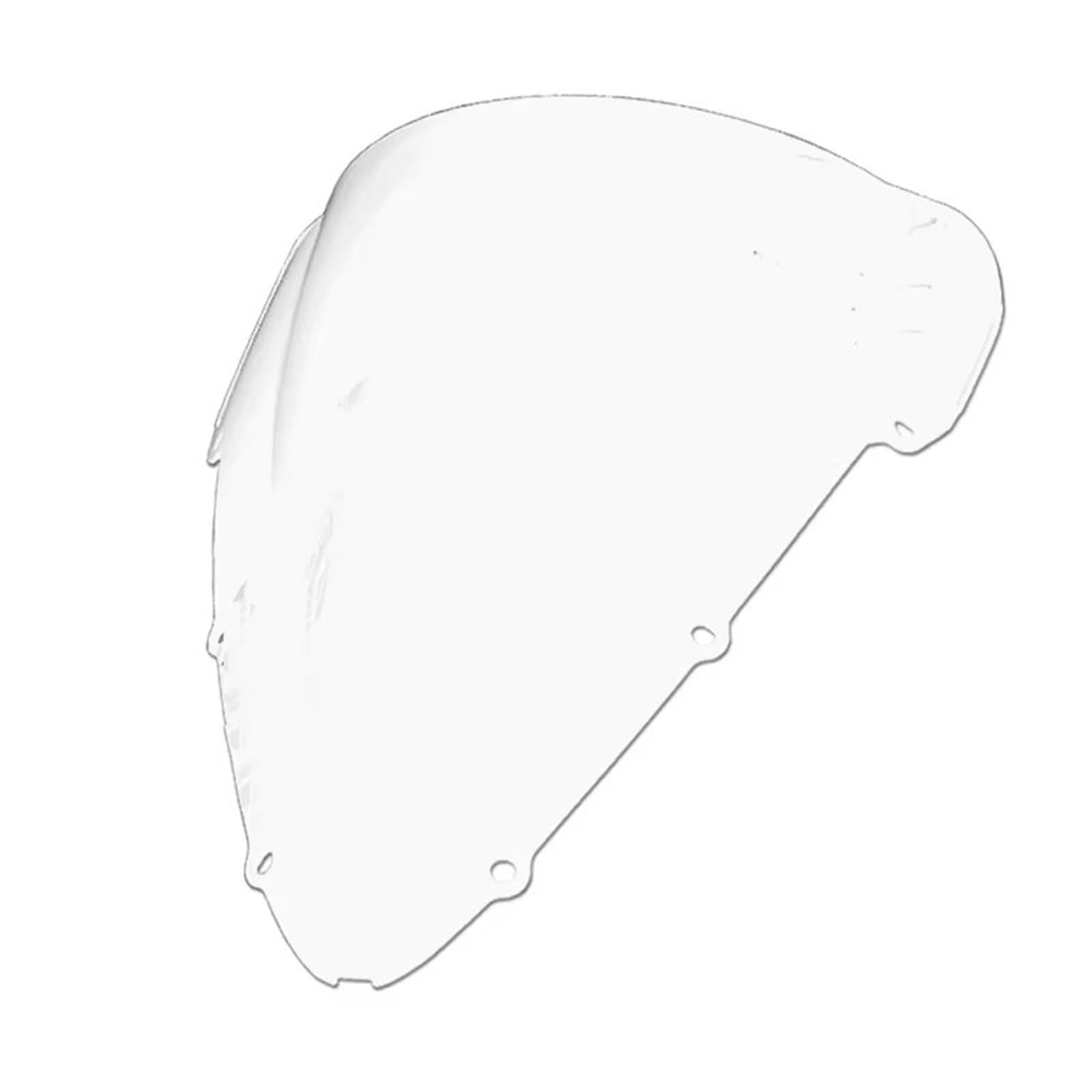 DSEQOPHH Windabweiser Für CBR600F 2001 2002 2003 2004 2005 2006 2007 Otorcycle Windschutzscheibe Spoiler Windschutz Air Windabweiser Bildschirm Gugel Zubehör(Clear) von DSEQOPHH