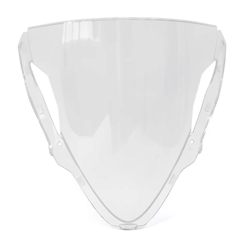 DSEQOPHH Windabweiser Für ZX6R 2024 2025 Motorrad Zubehör Windschutzscheibe Frontscheibe Windschutz Schallwand Windabweiser Bildschirm Gugel Schallwand Spoiler(Transparent) von DSEQOPHH