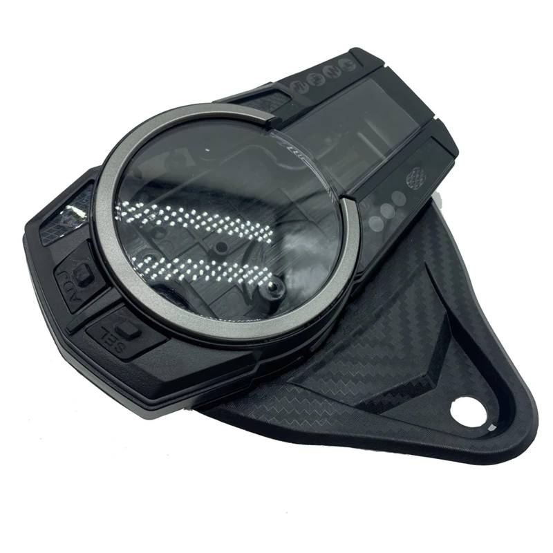 Instrumentengehäuse Kompatibel Mit Suzuki Für GSXR600 Für GSXR750 2011 2012 2013 2014 Motorrad-Tachometer-Instrumentengehäuse Messgerät Kilometerzähler Drehzahlmesser-Gehäuseabdeckung(1 set ;) von DSEQOPHH