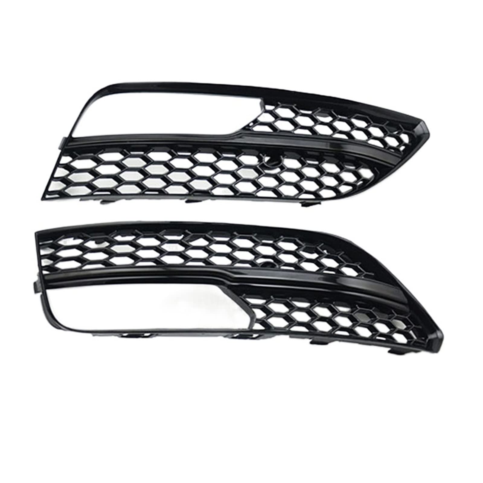 A3 Honeycomb Front Sport Nebelscheinwerferabdeckung Nebelscheinwerfergrill Kompatibel mit A3 Standard Fließheck 2014-2016 Auto-Styling-Zubehör(A) von DSPLJQRYX