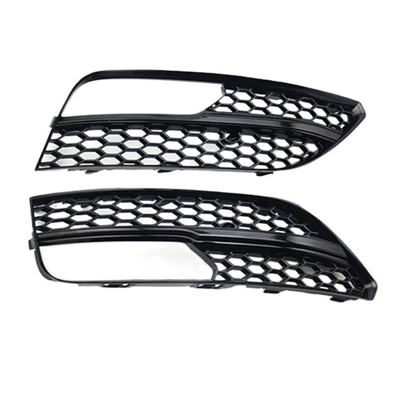 A3 Honeycomb Front Sport Nebelscheinwerferabdeckung Nebelscheinwerfergrill Kompatibel mit A3 Standard Fließheck 2014-2016 Auto-Styling-Zubehör(A) von DSPLJQRYX