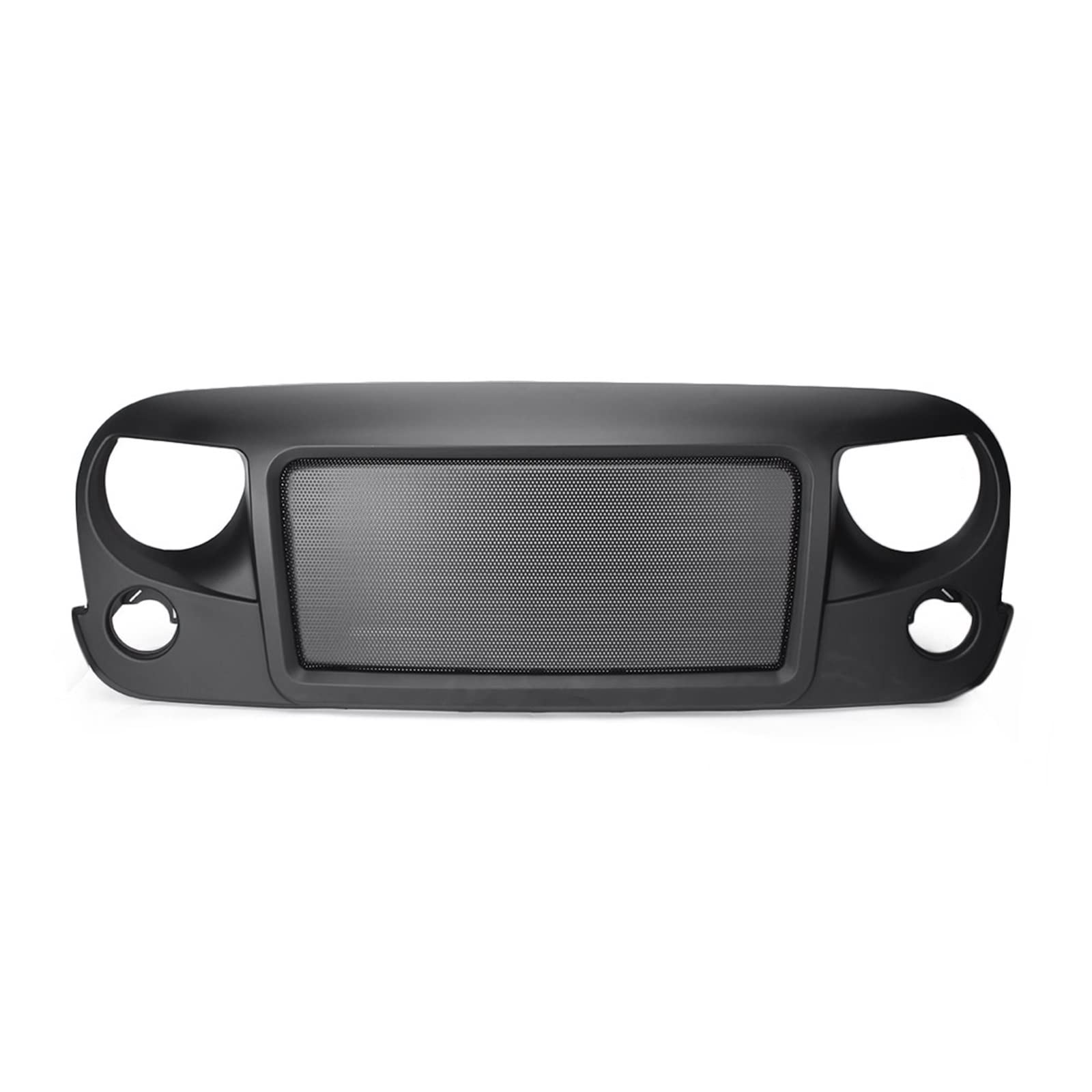 Auto-Kühlergrill, mattschwarzer Grill mit Einsatzsatz, kompatibel mit Jeep Wrangler JK 2007 2008 2009 2010 2011 2012 2013 2014 2015 2016 2017 2018 Auto-Kühlergrill, mattschwarzer Grill mit Einsatzsatz, kompatibel mit Jeep Wrangler JK 2007 2008 2009 2010 2011 2012 2013 2014 2015 2016 2017 2018 von DSPLJQRYX