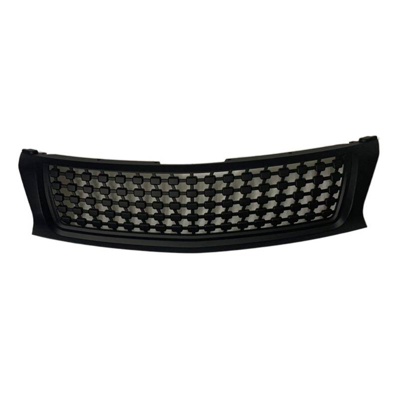 Kühlergrills Racing Grille ABS Frontstoßstangenmaske Mesh Kompatibel mit Mitsubishi Triton L200 2015 2016 2017 2018 Auto Autozubehör von DSPLJQRYX