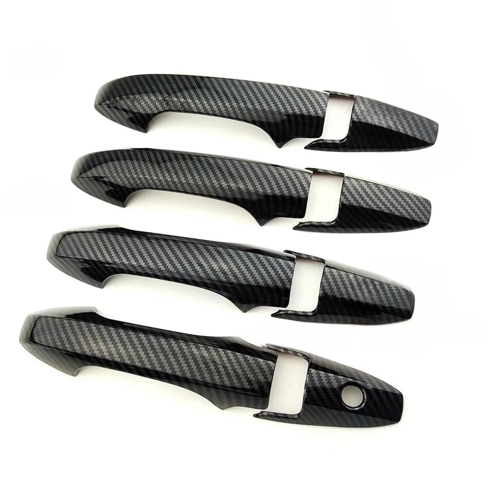 DSPOLIMV Kompatibel Mit Accord 2003 2004 2005 2006 2007 Autotürgriffabdeckung Autozubehör Auto-Außentürgriff-Dekorationsschale Auto Außentürgriffe Blenden(Carbon Fiber Color A) von DSPOLIMV