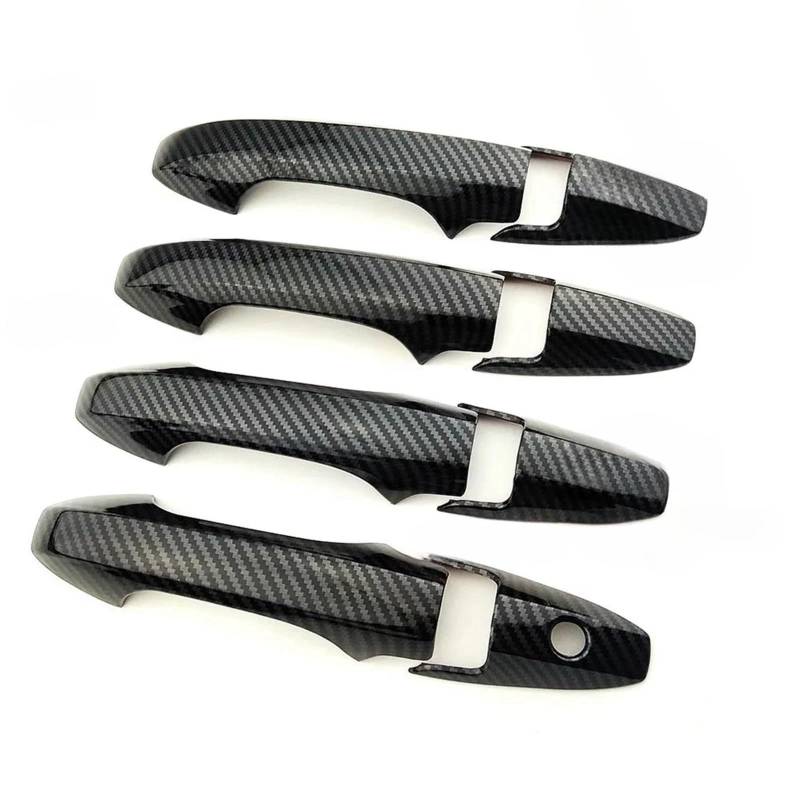 DSPOLIMV Kompatibel Mit Accord 2003 2004 2005 2006 2007 Autotürgriffabdeckung Autozubehör Auto-Außentürgriff-Dekorationsschale Auto Außentürgriffe Blenden(Carbon Fiber Color A) von DSPOLIMV