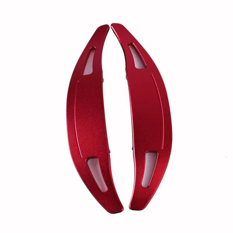 DSPOLIMV Kompatibel Mit Benz Für E260 Sports E300 Sports 2021 2022 Autoinnenausstattung Lenkradschaltwippen Verlängerungsschalthebel Autozubehör Styling Lenkrad Schaltpaddel(Red) von DSPOLIMV