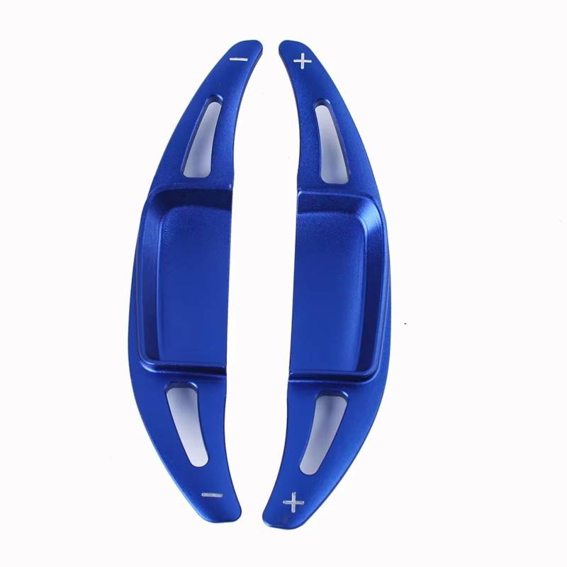 DSPOLIMV Kompatibel Mit Benz Für S 450L 4Matic S500L 4Matic 2022 2023 2024 Auto-Styling-Lenkrad-Controller-Paddle-Shift-Verlängerungsschalthebel-Teile Lenkrad Schaltpaddel(Blue) von DSPOLIMV