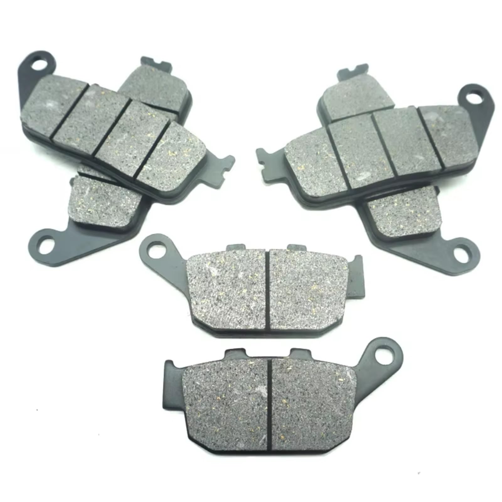DSPOLIMV Kompatibel Mit CB650F Für CBR650F CBR650FA 2014 2015 2016 2017 2018 2019 2020 Hintere Bremsbeläge Motorradbremse Vorne Und Hinten Bremsklötze Motorrad(Front Rear) von DSPOLIMV