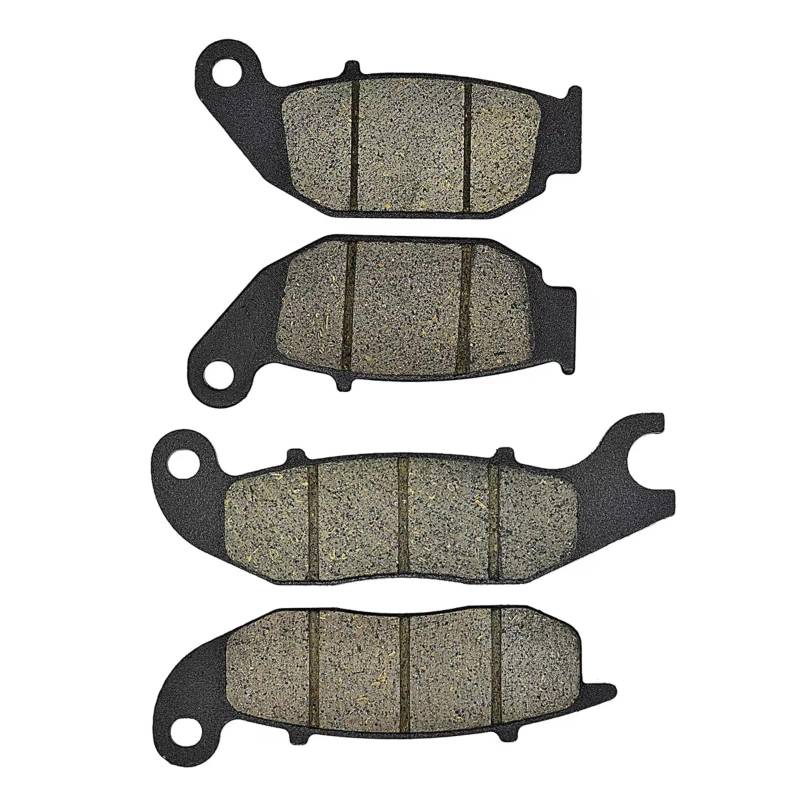 DSPOLIMV Kompatibel Mit CRF 250 L 2013 2014 2015 2016 2017 2018 2019 2020 Für CRF 250 L ABS 2017 2018 2019 2020 2021 Motorrad Vorne Bremsbeläge Vorne Vorne Bremsklötze Motorrad(Rear) von DSPOLIMV