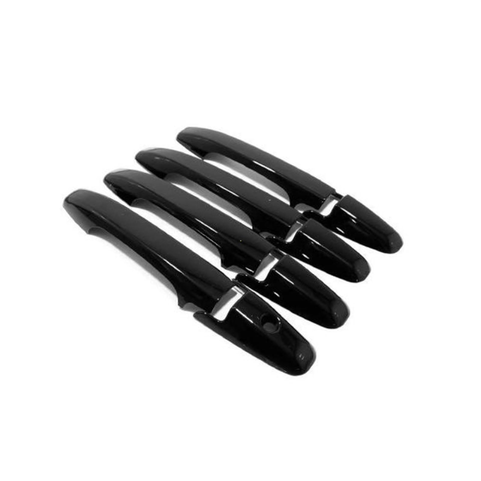 DSPOLIMV Kompatibel Mit Civic 2006 2007 2008 2009 2010 Autotürgriffabdeckung Autozubehör Auto-Außentürgriff-Dekorationsschale Auto Außentürgriffe Blenden(Black) von DSPOLIMV