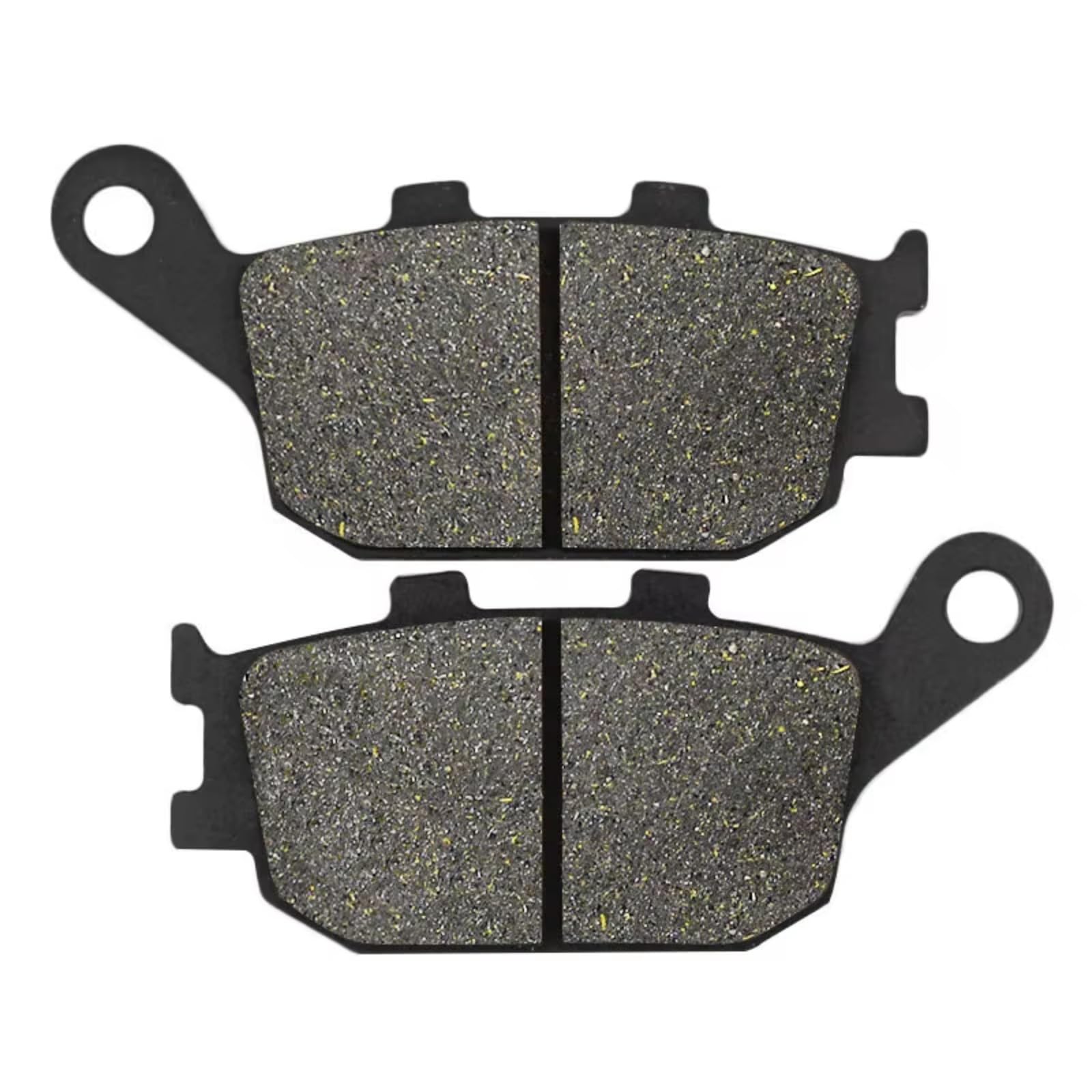 DSPOLIMV Kompatibel Mit FZ1 Für Naked 2D1 1000cc 2006 2007 2008 2009 Für FZ1 Für 2010 2011 2012 2013 2014 2015 2016 Motorrad Vorne Hinten Bremsbelag Bremsklötze Motorrad(Rear) von DSPOLIMV