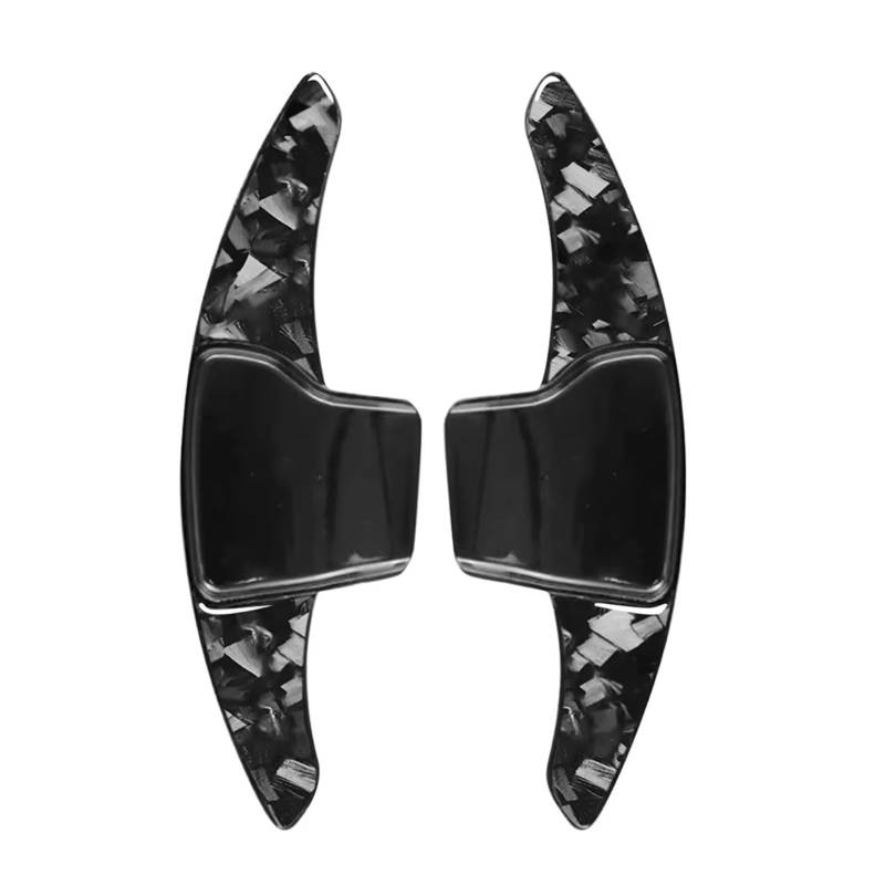 DSPOLIMV Kompatibel Mit Ford Für Explorer 2013 2014 2015 2016 2017 2018 2019 Auto-Lenkrad-Controller-Schalthebel-Schaltpaddel-Verlängerung Autozubehör Lenkrad Schaltpaddel(Forged Pattern) von DSPOLIMV