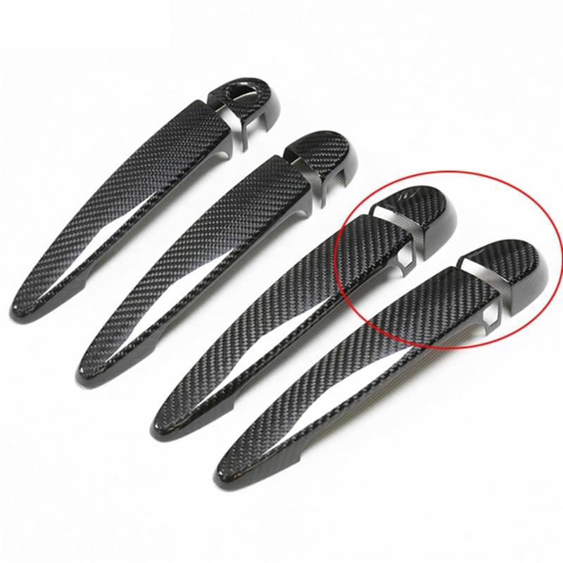 DSPOLIMV Kompatibel Mit Für 1 E82 E87 E88 F20 F21 2007 2008 2009 2010 2011 2012 2013 2014 2015 Auto-Außentürgriff-Dekorationsschale Auto Außentürgriffe Blenden(4D with Sensor) von DSPOLIMV