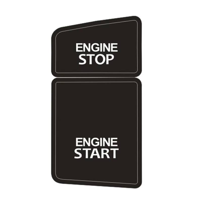 DSPOLIMV Kompatibel Mit Für A6L C5 Motor-Stopp-Start-Schalter Starter-Steuerknopf Reparatur Aufkleber Aufkleber Auto Knopf Aufkleber von DSPOLIMV