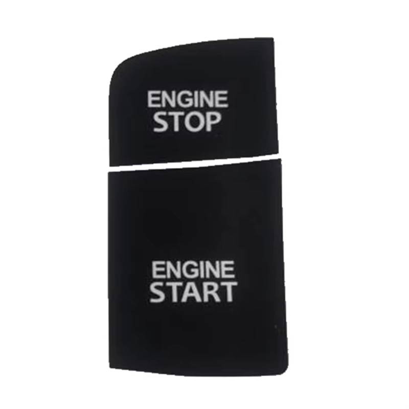 DSPOLIMV Kompatibel Mit Für Q7 2006 2007 2008 2009 Automotor Zündung Start Stoppschalter Knopf Aufkleber Reparatursatz Schalterabdeckung Auto-Styling Auto Knopf Aufkleber von DSPOLIMV