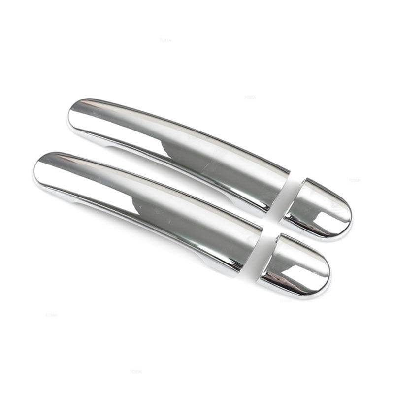 DSPOLIMV Kompatibel Mit Für TT MK1 (8N) 1998 1999 2000 2001 2002 2003 2004 2005 2006 Autozubehör Auto Außentürgriff Dekorationsschale Auto Außentürgriffe Blenden(Silver 1) von DSPOLIMV